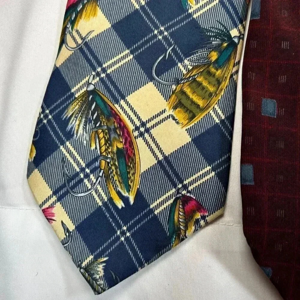 Geoffrey Beene, Tommy Hilfiger, Cezani Silk Ties-Set of 3